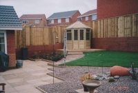 Fencing and Summer House